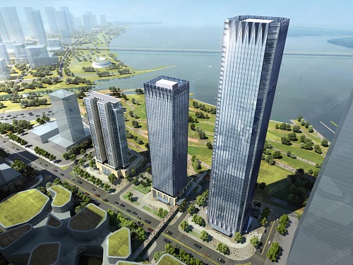 高潔雅甲醛治理-前海金融中心，此次進行室內(nèi)空氣治理工程的是前海金融中心。
