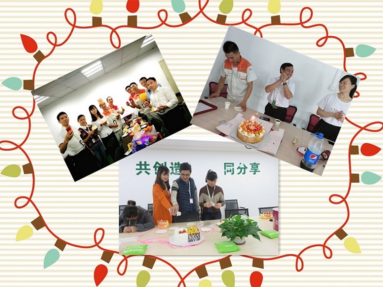 在高潔雅有生日驚喜，還有父母的生日祝福，作為除甲醛的環(huán)保公司，由內(nèi)而外的實(shí)行健康發(fā)展，不管是工作還是員工生活。