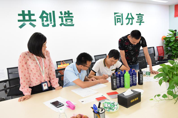 熱烈歡迎高潔雅除甲醛加盟商：廣西劉總、車總